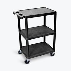 3 Shelf Black Cart