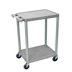 2 Shelf Gray Cart