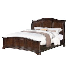 Conley Cherry Queen Panel Bed