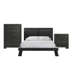 Kenn Queen Bed in Black