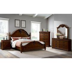 Coppola Dresser & Mirror Set in Cherry