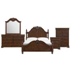 Coppola Queen Bed in Cherry