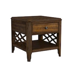 Stark End Table in Cherry