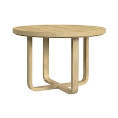 Ridgemont Round Dining Table in Natural