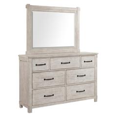 Jack 7-Drawer Dresser with Mirror Set