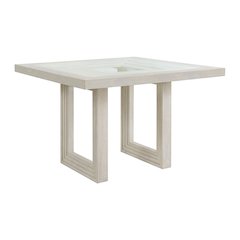 Rhiannon Square Counter Table in Antique White