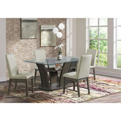 Simms Rectangular Dining 5PC Set in Walnut