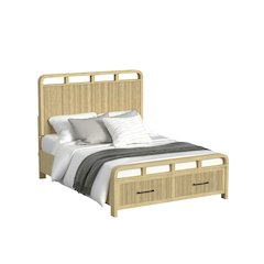 Woodridge Full Storage Bed in Natural