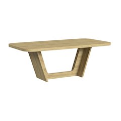 Ridgemont Rectangular Dining Table in Natural