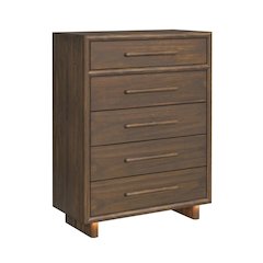 Perth Chest with LED in Brown