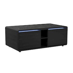 Halo Smart Coffee Table with Cooler and Speaker in Black
