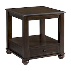 Wagner End Table in Cherry