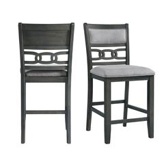 Taylor Counter Height Side Chair Set in Gray