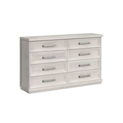 Rhiannon 8-Drawer Dresser in Antique White