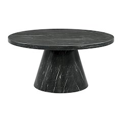 Odette Round Occasional Coffee Table Complete in Grey
