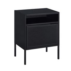 Gemma Nightstand with USB Port in Black