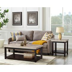 Caleb 2PC Occasional Table Set-Coffee Table & End Table