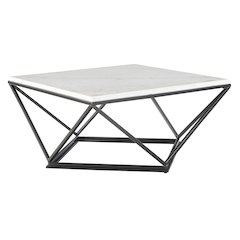 Conner Coffee Table W/ Metal Leg