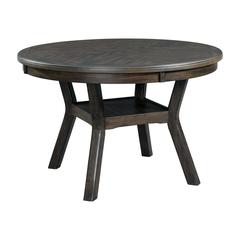 Walnut Acacia Wood Standard Height Dining Table