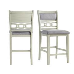 Taylor Counter Height Side Chair Set in Bisque