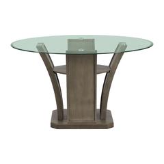 Simms Round Dining Table in Grey