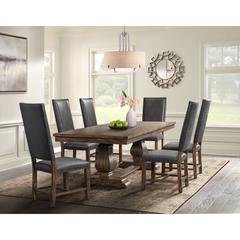 Hayward 7PC Dining Set-Table and Six Tall Back Chairs