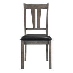 Grayson Fan Back Chair w. PU Seat
