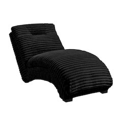 Victoria Chaise in Masis Black