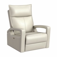Barnard P1 Recliner with Glider and Swivel in Del Mar Cream