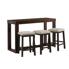 Drew Occasional Bar Table Single Pack (Table + Three Stools)