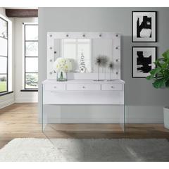 Jayden 2Pc Vanity Set in White