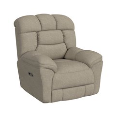 Roy P3 Recliner, zero gravity, memory foam in Bama Toast