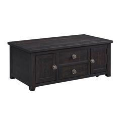Kahlil 2-Drawer Coffee Table with Lift Top