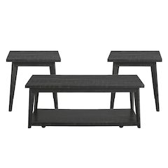 Rory Occasional Table Set in Black