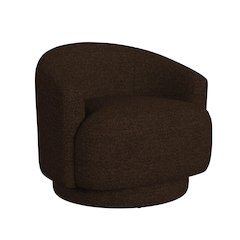Oasis Swivel Chair in JH Chocolate