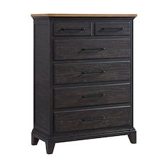 Johnshaven  Chest in Espresso & Brown