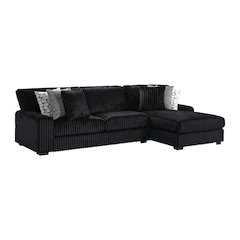 Twilight 2PC Sectional Set in Grand Cord