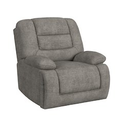 Snyder P3 Recliner with Heat Massage, zero gravity, memory foam in Amount Grey