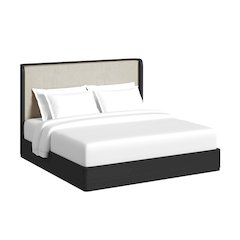 Camelot King UPH Bed in Black