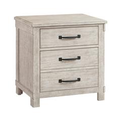 Jack 2-Drawer Nightstand with USB Ports