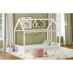 Santino Twin Montessori Bed in White