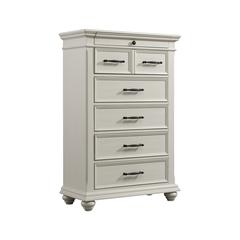 Brooks 6-Drawer Chest in Antique White
