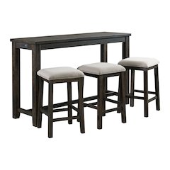 Stanford Occasional Bar Table Single Pack (Table + Three Stools)