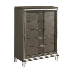 Charlotte 5-Drawer Flip-Top Chest