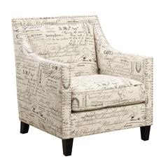 Emery French Script Chair