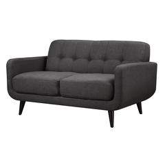 Hailey Loveseat in Charcoal