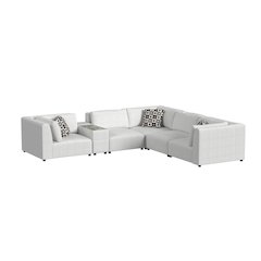 Zandara 6PC Modular Set in Olefin Beige
