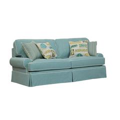 American Furniture Classics Sleeper Sofa with Four Accent Pillows