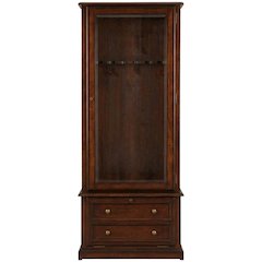 Wooden 8-Gun Cabinet in Classic Finish with Secure Storage