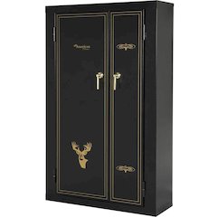 Steel Storage Cabinet In Black With Durable Construction And Spacious Interior